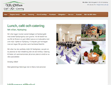 Tablet Screenshot of nkvillan-cafe.se